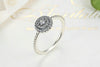 925 Sterling Silver Radiant Elegance Ring - Fabulous at 40+