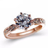 1.75ct Gold Colour Ring with Austrian Crystals - Fabulous at 40+