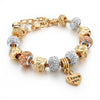 Luxury Gold & Crystal Heart Charm Bracelets - Fabulous at 40+