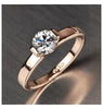 1.75ct Gold Colour Ring with Austrian Crystals - Fabulous at 40+